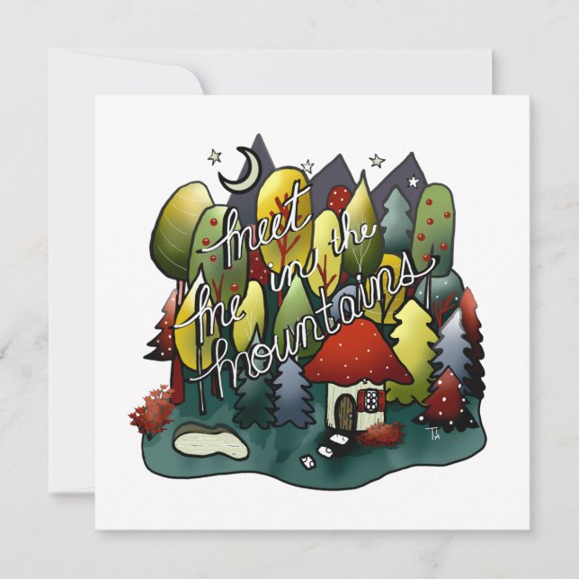 Vinyl-Aufkleber nach Maß Feiertagskarte (Vorderseite)