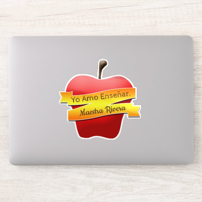 Vinyl-Aufkleber nach Maß geschnitten - Yo amo ense Aufkleber (Computer)