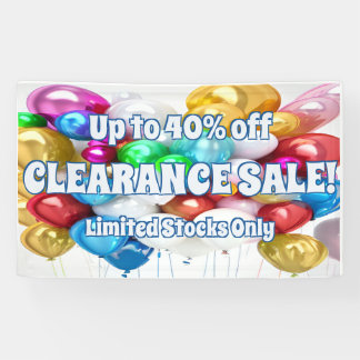 Vinyl Banner 3' x 5' Banner