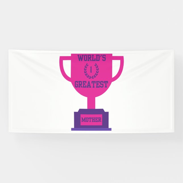 Vinyl-Banner der Weltspitze zum Muttertag 4x8 Banner (Horizontal)