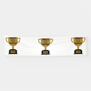 Vinyl-Banner zum weltgrößten Vatertag 2.5x10 Banner