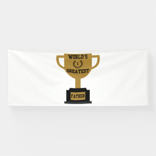 Vinyl-Banner zum weltgrößten Vatertag 4x10 Banner