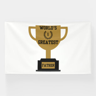 Vinyl-Banner zum weltgrößten Vatertag 6x10 Banner