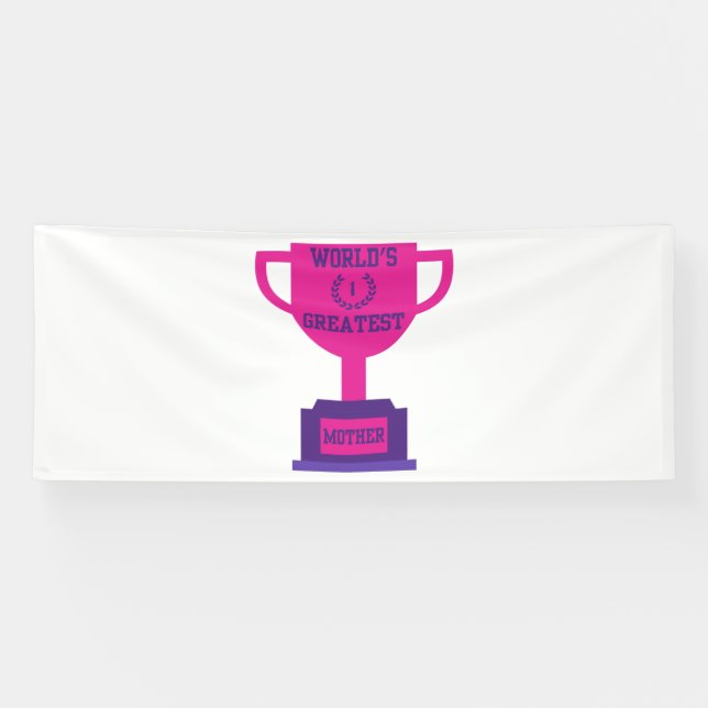 Vinyl-Banner zum WeltMuttertag 4x10 Banner (Horizontal)