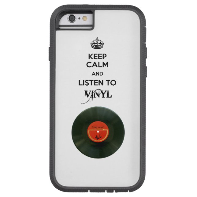 Vinyl Case-Mate iPhone Hülle (Rückseite)