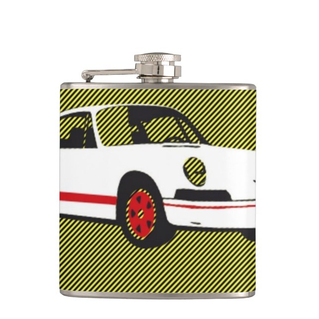 Vinyl eingewickelte Flasche 911turbo durch Flachmann (Vorderseite)