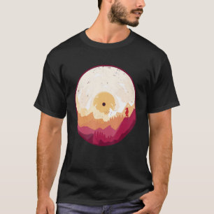 Vinyl Forest Silhouette Naturmusik T-Shirt