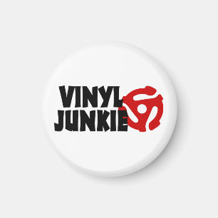 Vinyl Junkie Magnet