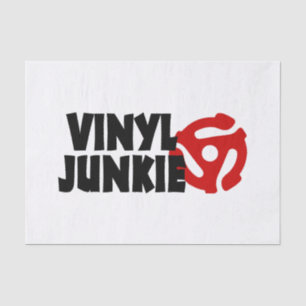 Vinyl Junkie Seidenpapier