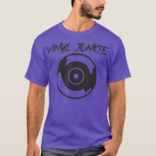 Vinyl Junkie - Vintager Vinyl Record für Liebe T-Shirt
