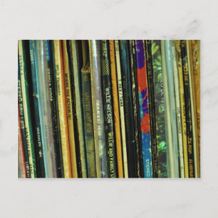 Vinyl Life 1 Postkarte