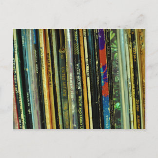 Vinyl Life 1 Postkarte