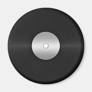 Vinyl-Look LP-Aufzeichnung Magnet