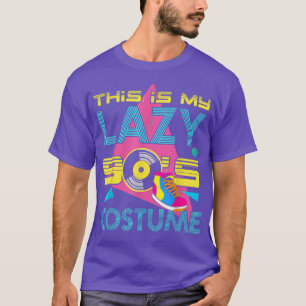 Vinyl Music Lover 90er Jahre Kostüm Party Ret T-Shirt