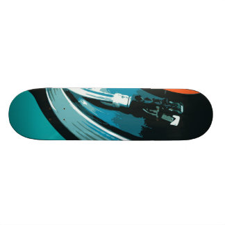 Vinyl Music Turntable Skateboard