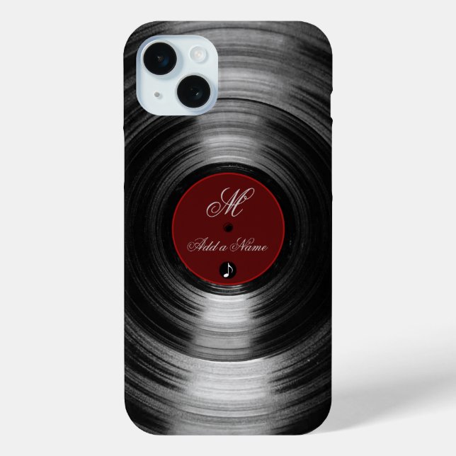 Vinyl Platte Case-Mate iPhone Hülle (Rückseite)