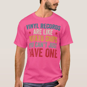 Vinyl-Platten sammeln Funny Vinyl Lover LP T-Shirt