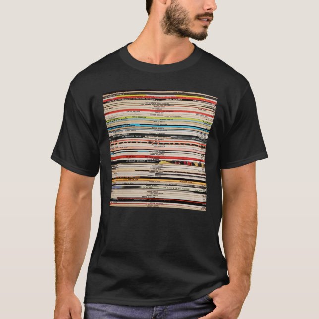 Vinyl-Platten T-Shirt (Vorderseite)