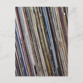 Vinyl Postkarte