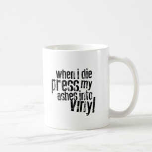 Vinyl Quote Tasse