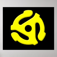 Vinyl Record Adapter 45 rpm