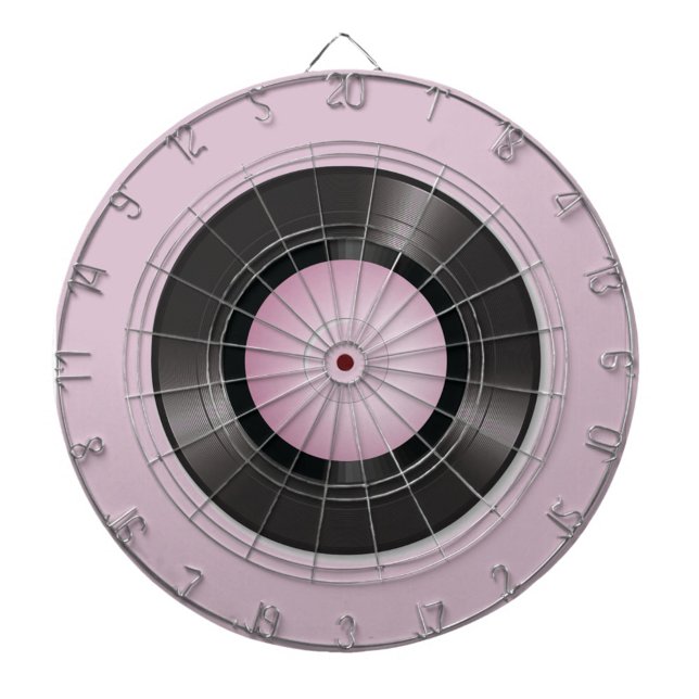 Vinyl Record Dartscheibe (Bull's-eye! Create the perfect custom dart board!)