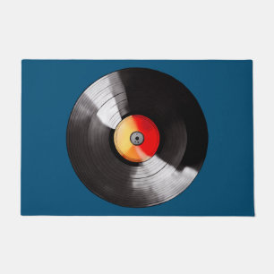 Vinyl Record Doormat Fußmatte
