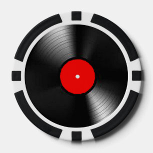 "Vinyl Record"-Geschenke und -produkte Pokerchips