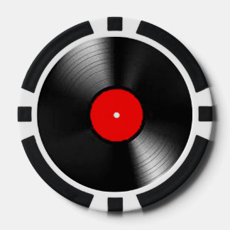 "Vinyl Record"-Geschenke und -produkte Pokerchips