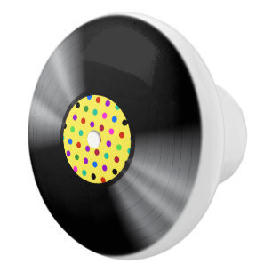 Vinyl Record Keramik Knob Keramikknauf