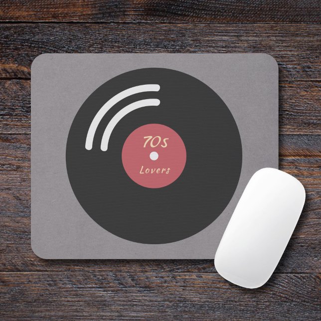 Vinyl Record Mouse Pad Mousepad (Vinyl Record Mouse Pad)