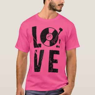 Vinyl Record Music Edm Retro Dj T-Shirt