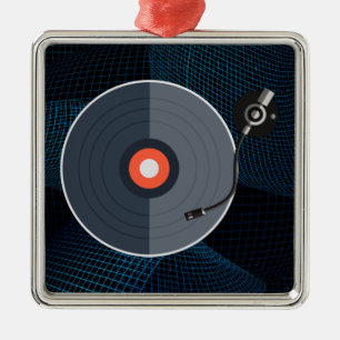 Vinyl Record Ornament