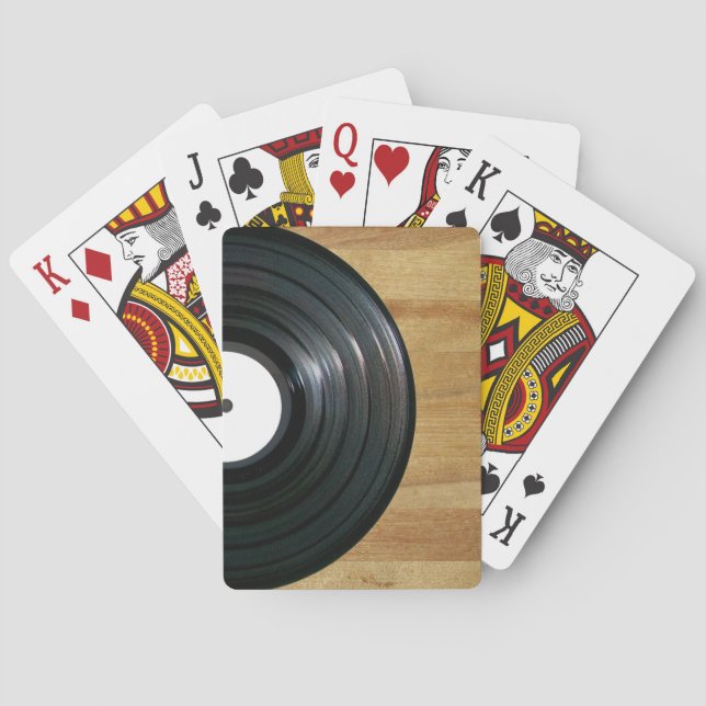 Vinyl Record Playing Cards Spielkarten (Rückseite)