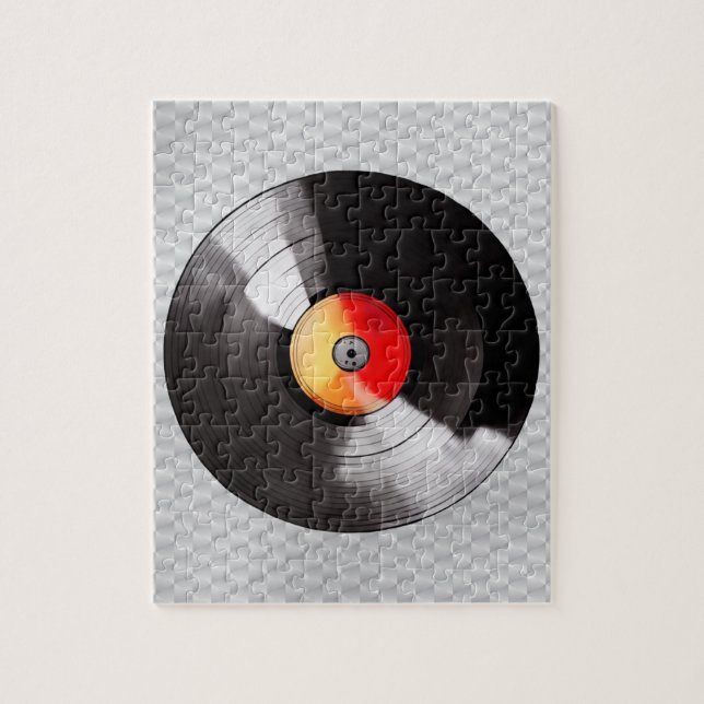 Vinyl Record Puzzle (Vertikal)
