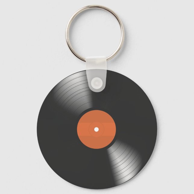 Vinyl Record Schlüsselanhänger (Vorderseite)