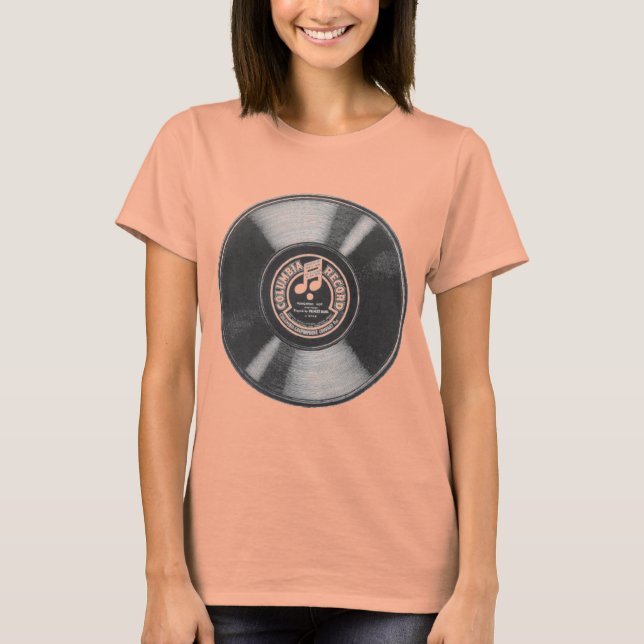 Vinyl Record T - Shirt (Vorderseite)