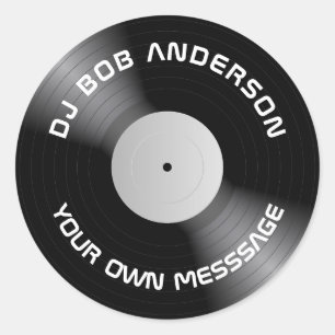Vinyl Runder Aufkleber