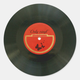 Vinyl Runder Aufkleber