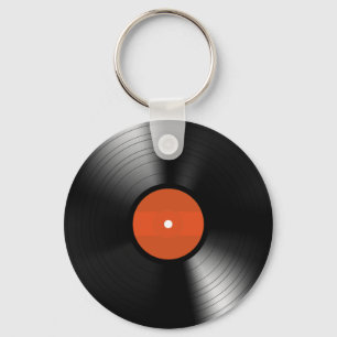 Vinyl-Schallplatte Schlüsselanhänger