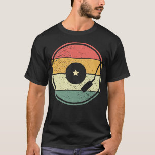 Vinyl-Schallplattenspieler Vintage-DJ-Plattenspiel T-Shirt