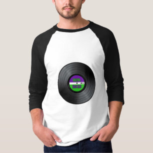 Vinyl schaukelt LP T-Shirt