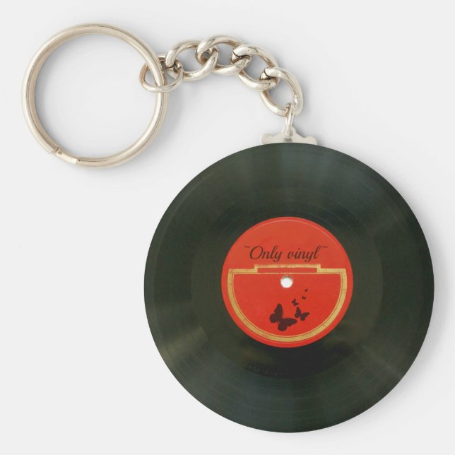 Vinyl Schlüsselanhänger (Vorne)