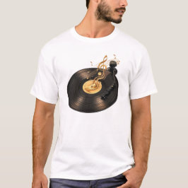 Vinyl Soul: Retro Music Harmony T-Shirt