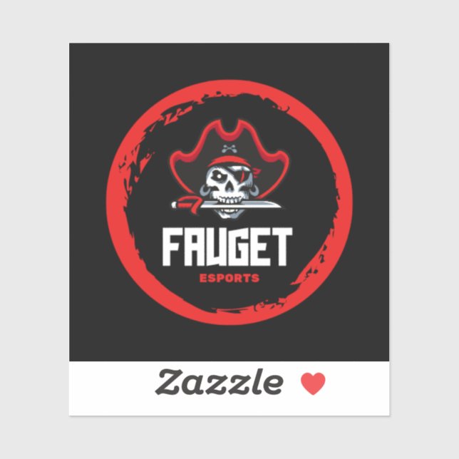 Vinyl-Sticker-FAUGET mit kundenspezifischer Schnei Aufkleber (Blatt)