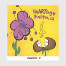 Vinyl Sticker - Snackin-Blume - Buellton.Art