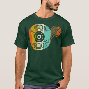 Vinyl Switch - Retro Turntable - DJ Vintag T-Shirt
