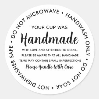 Vinyl Tasse Tumbler Cup Trinkbehälter Care Anleitu Runder Aufkleber