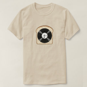 Vinyl Toast T - Shirt   Funny Music Record T-Shirt