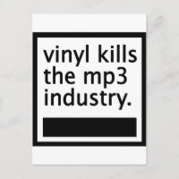 Vinyl tötet MP3-Industrie - Vintag